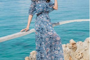 váy maxi đẹp đi biển