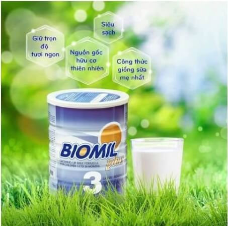 sữa biomil sữa ngoại ưa chuộng nhất