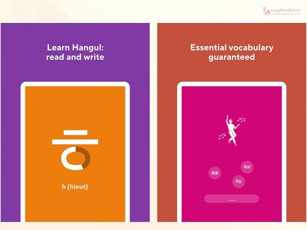 App học tiếng Hàn miễn phí hiệu quả