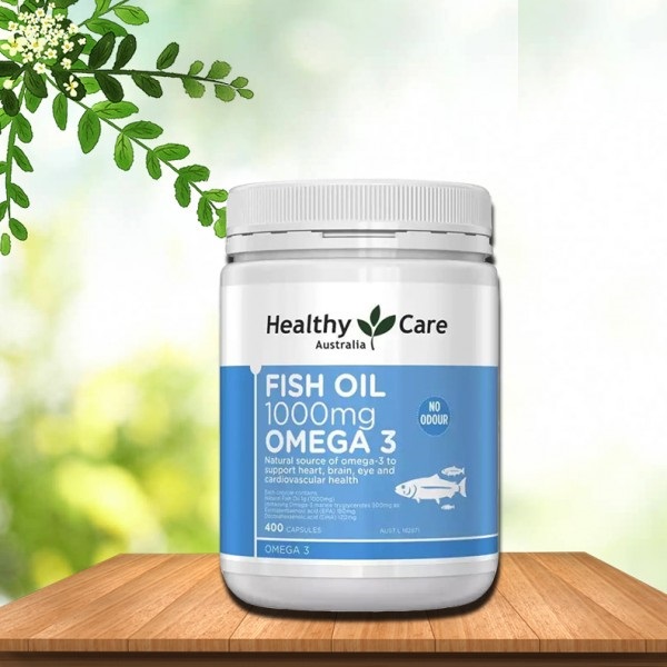 Thuốc bổ mắt Omega 3 Healthy Care Fish Oil 1000mg