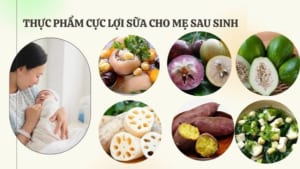 12 thực phẩm cực lợi sữa