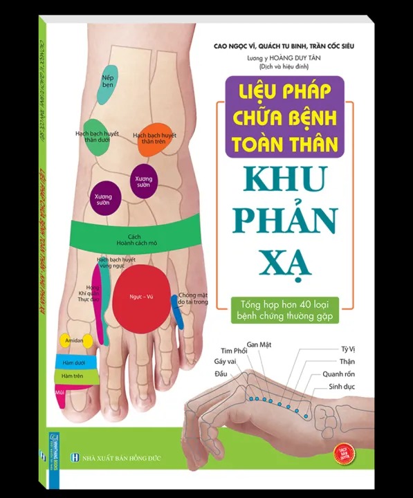 sách Liệu Pháp Chữa Bệnh Toàn Thân – Khu Phản Xạ PDF