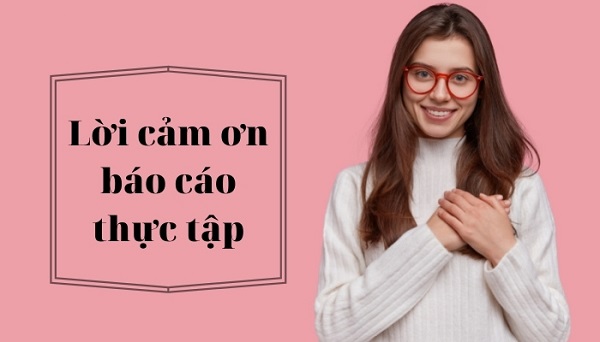 lời cảm ơn báo cáo thực tập