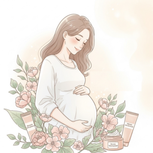 Mẹ bầu có nên dùng mỹ phẩm? Danh sách thành phần cần tránh