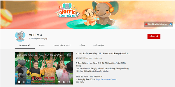 kênh Youtube dạy kỹ năng sống cho trẻ