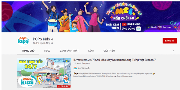 kênh Youtube dạy kỹ năng sống cho trẻ