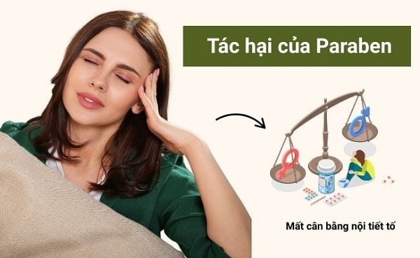 Paraben trong mỹ phẩm có hại không