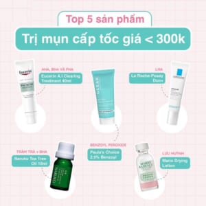 serum trị mụn ẩn giá dưới 300k