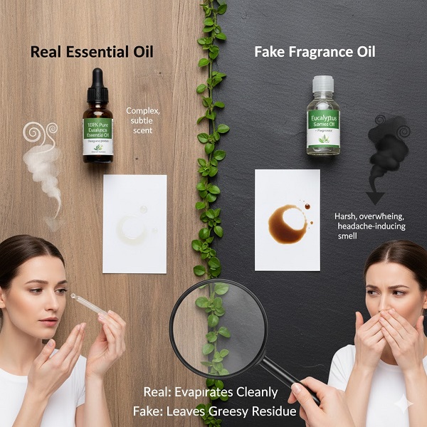 Phân biệt tinh dầu thiên nhiên thật – giả trong mỹ phẩm